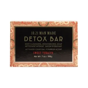 Jabón en pastilla exfoliante Sweet tobacco 18.21 Man Made
