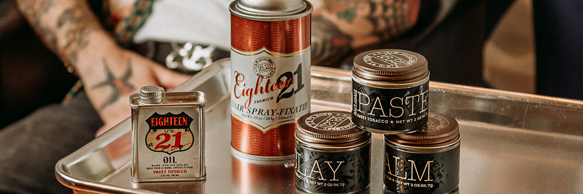 18.21 ManMade España. Productos de barbería Made in USA.